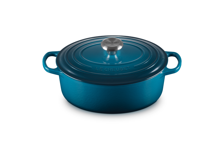 Cast Iron Oval Casserole