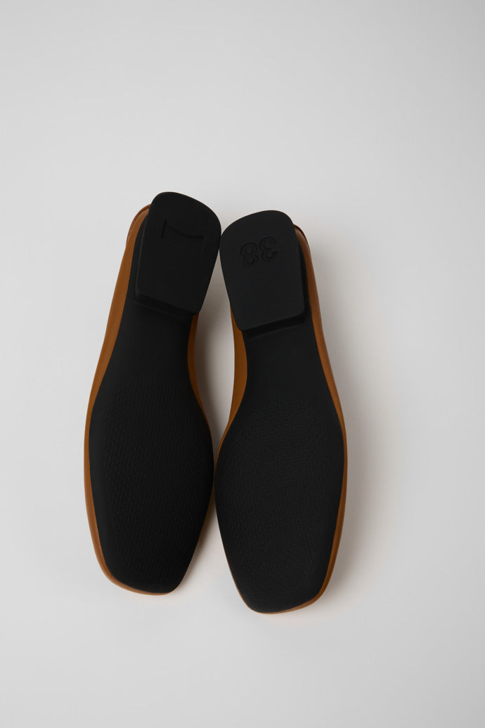 Casi Myra Leather Ballerinas